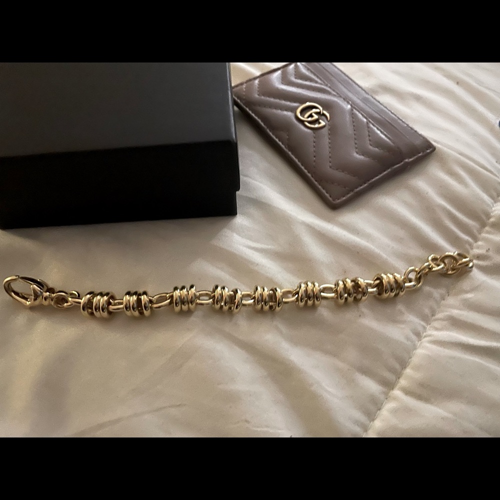 14k Milor gold resin filled bracelet .